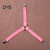 4Pcs Triangle Bed Sheet Straps Adjustable Design Simple Installation Non Slip Fitted Sheet Straps Bed Sheet Clips