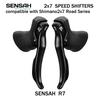 Câmbios para Bicicleta de Estrada SENSAH IGNITE 2x8 2x9 2x10 Velocidades Alavanca de Freio 16/18/20 Velocidades Câmbio de Bicicleta Para Shimano Sora Tiagra Claris