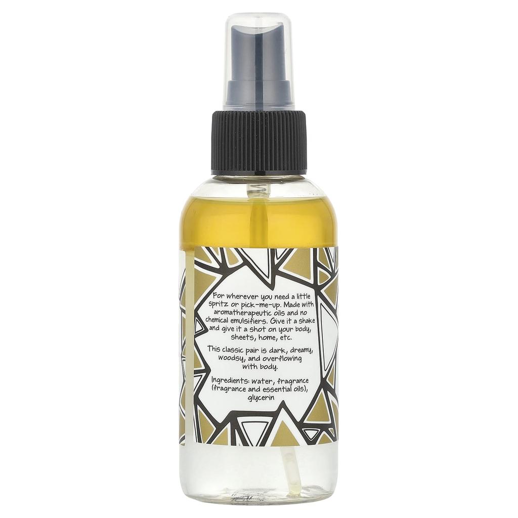 ZOOM MIST, Room & Body Aromatherapy Mist, Frankincense & Myrrh, 4 Fl Oz