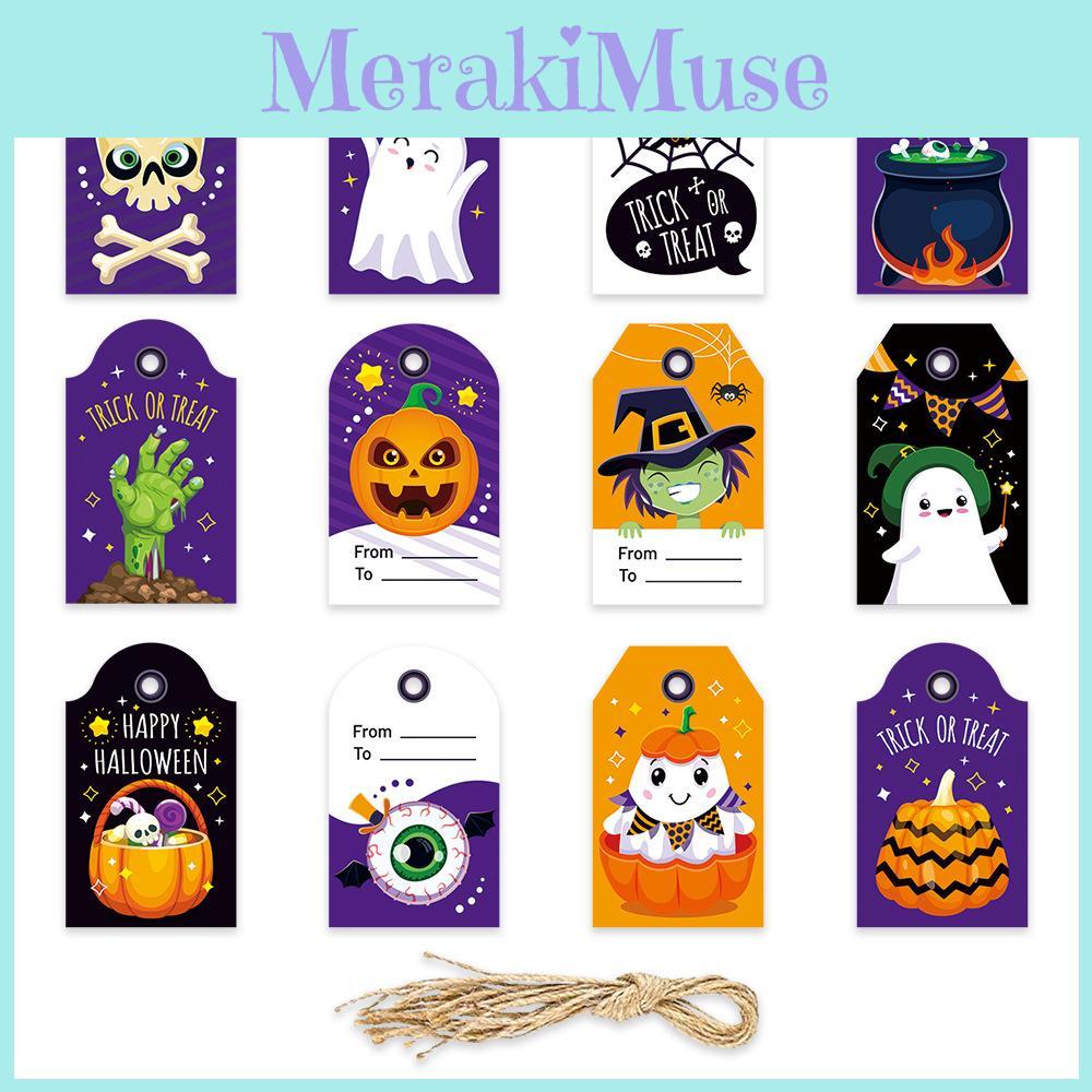 Celebration Halloween Hanging Tags Party Decor Candy Gift Cards Congratulation