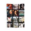 Bob Marley Reggae Ajax  Fleece Blanket Rasta Music Creative Throw Blankets for  Sofa Bedding Lounge Rug Piece,