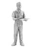 ICM American Pilot Ground Crew Set Plastic Model 48087 1/48