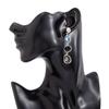 Charm Waterdrop Earrings Geometric Tassel Long Dangle Earring  Beach