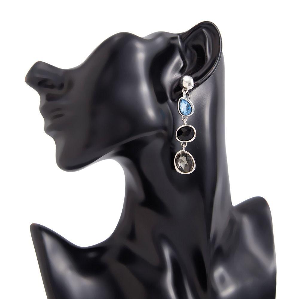 Charm Waterdrop Earrings Geometric Tassel Long Dangle Earring  Beach