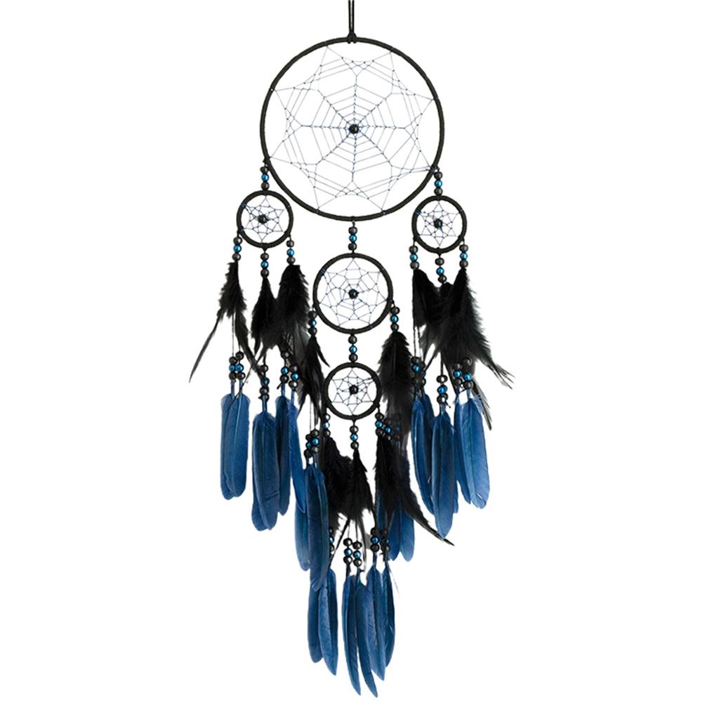 Handmade Round Dream Catcher Vintage Hanging Feather Dreamcatcher For Bedroom Wall Ornament Decor Premium Durable