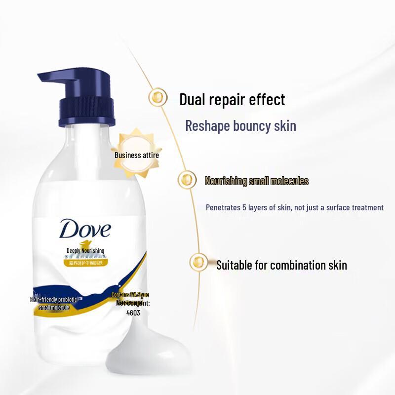 DOVE Nourishing Body Wash & Shampoo Set