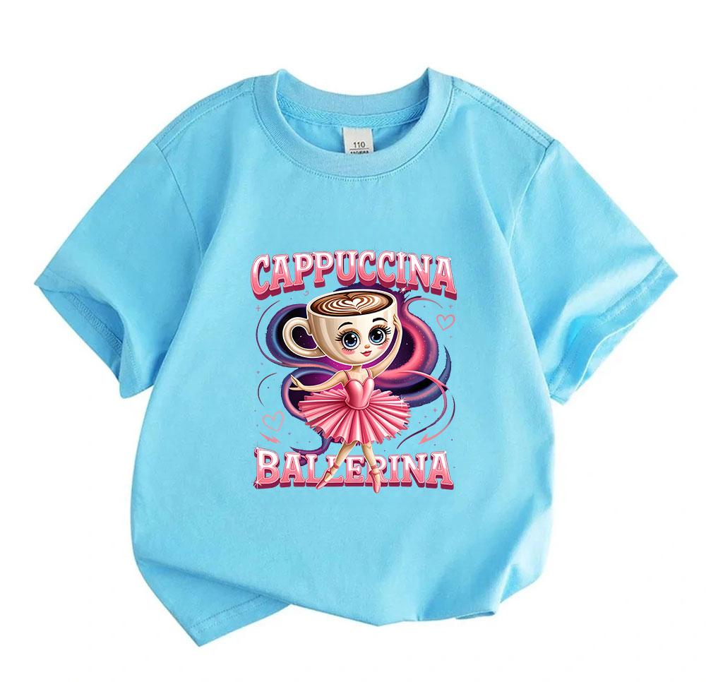 Kids Boys Girls 100% Cotton Crew Neck Short Sleeve T-Shirt,