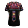 Women's Summer Casual Fashion - Printing O-Neck Short Sleeve Loose T-shirt Top