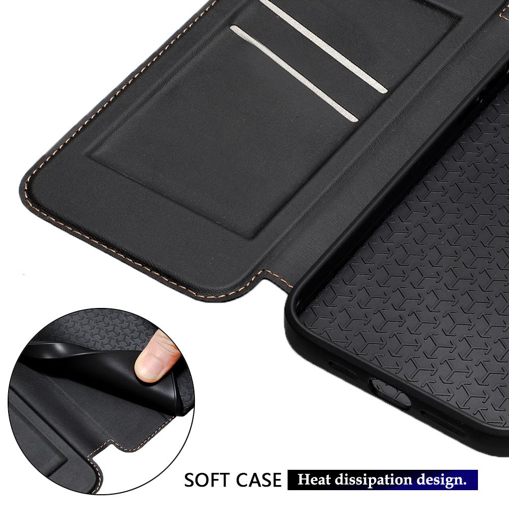 Luxury Wallet Case for iPhone 17 16 15 14 13 Pro Max 16e 16 15 Plus Shockproof Phone Cases with Card Slots RFID Blocking Cover