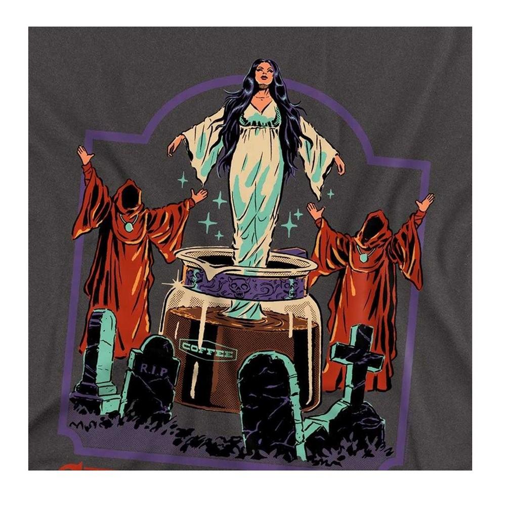 Steven Rhodes Unisex Adult Coffee Gives Me Life Long-Sleeved T-Shirt