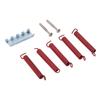 Guitar Tremolo Bridge Springs Kit Replacement Noiseless Accurate Instruments Accessories Red