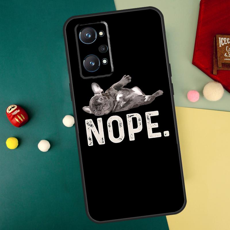 French Bulldog Dog For Realme 12 11 Pro Plus 9 10 GT5 GT3 GT Neo5 C35 C31 C30 C33 C51 C53 C55 C25s C21Y Case