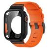 Nylon Loop Strap+PC Case For Apple Watch Series 11 10 42mm 46mm 45mm 44mm 41mm 40mm Cover Band for Iwatch 9 8 7 6 5 SE3/2/1 3 21