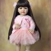 55cm Full Vinyl Baby Doll - Children's Day Gift, Reborn Companion & Bath Toy.