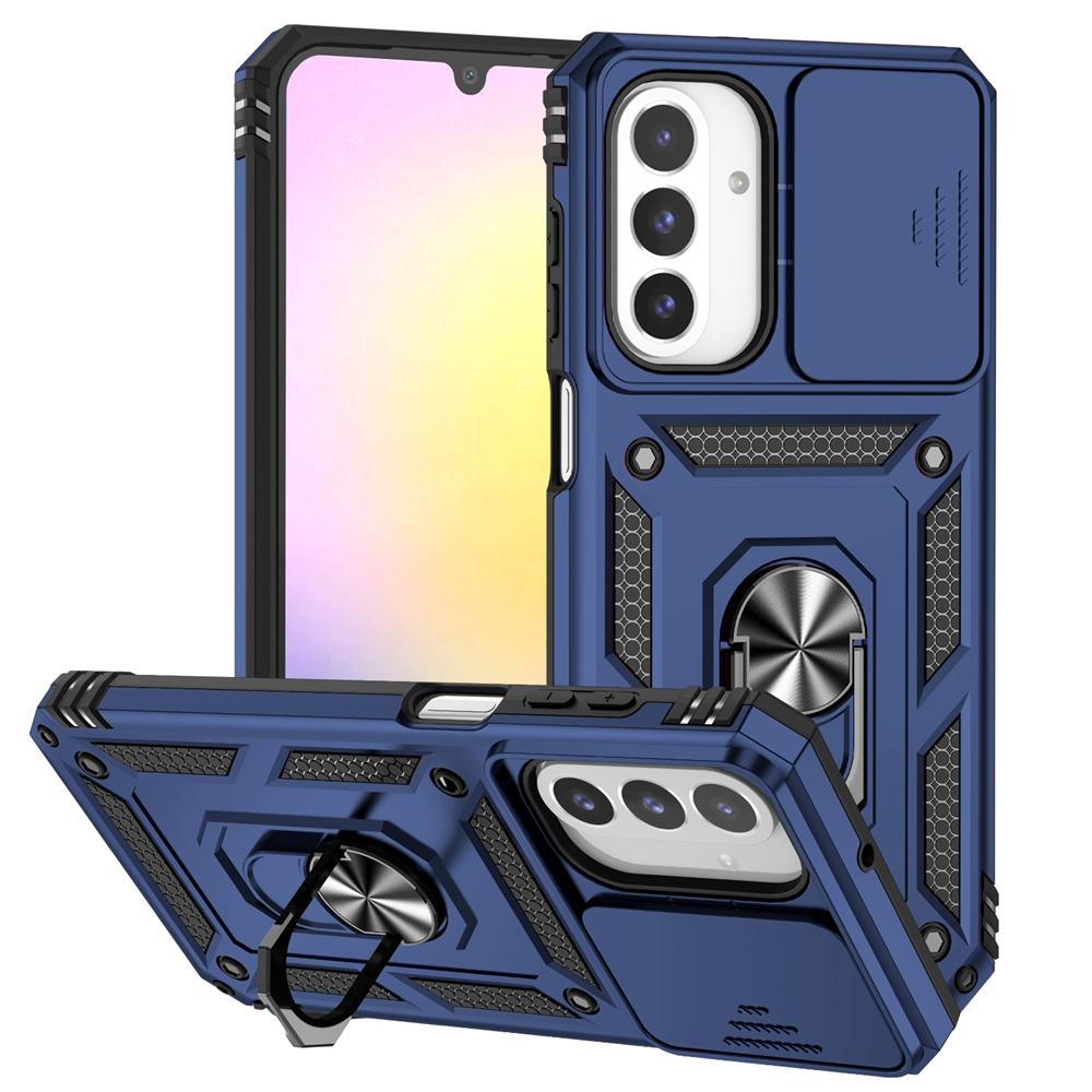 Magnet Holder Ring Shockproof Armor Case for Samsung Galaxy A17 A27 A37 A57 A07 Camera Lens Protect Funda for Galaxy A 57 37 17