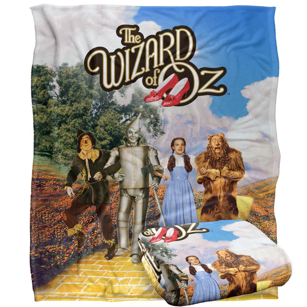 The Wizard Of Oz Group Shot Blanket