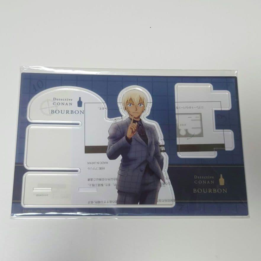Used Detective Conan SEIKO collaboration watch acrylic stand bourbon Toru Amuro