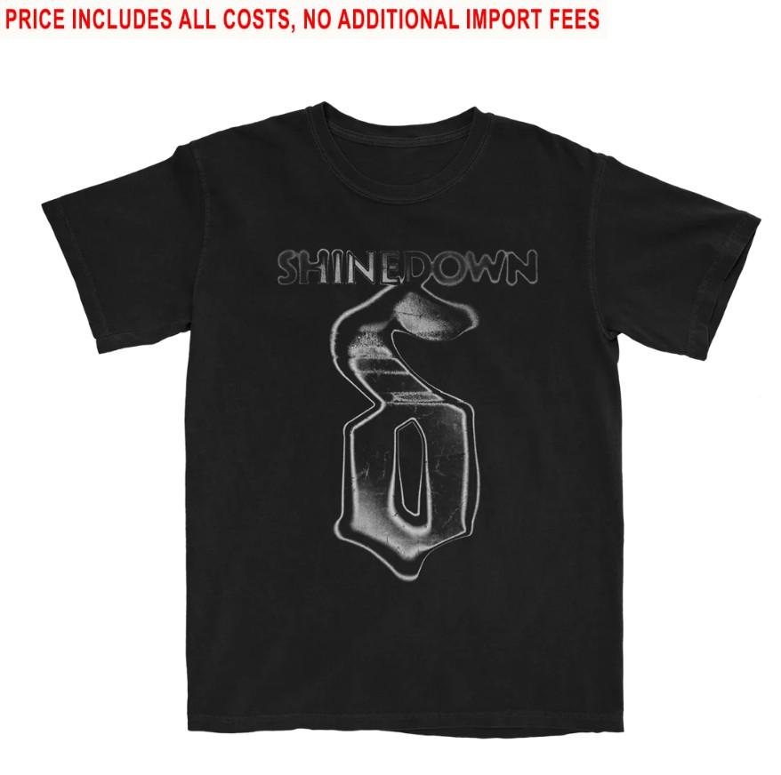 Shinedown Band Black Shirt 100% Cotton Adult Tee SU228 Unisex T-Shirt S