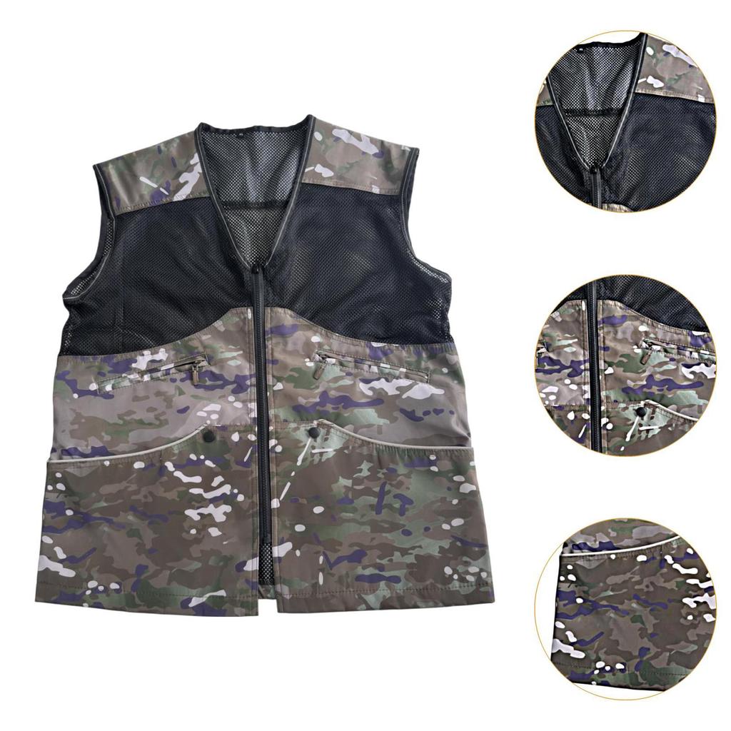 Dog Handler Training Vest Breathable Dog Handler Trainer Vest for Medium Large Pets Agility Obedience Training Men Women Travel