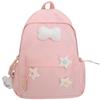 Schoolbags Elementary School Students  Girls Junior High School Students  Solid Color High School Students  College Students  Backpacks