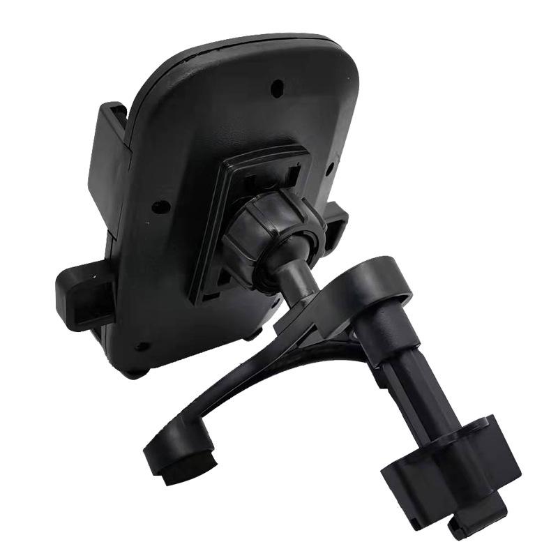 

Automatic lock diamond multi-function electric vehicle motorcycle universal adjustment triangle mobile phone holder чёрный