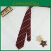 Kids Style Long Neck Tie With Floral Design For Schoolwear And Dressup