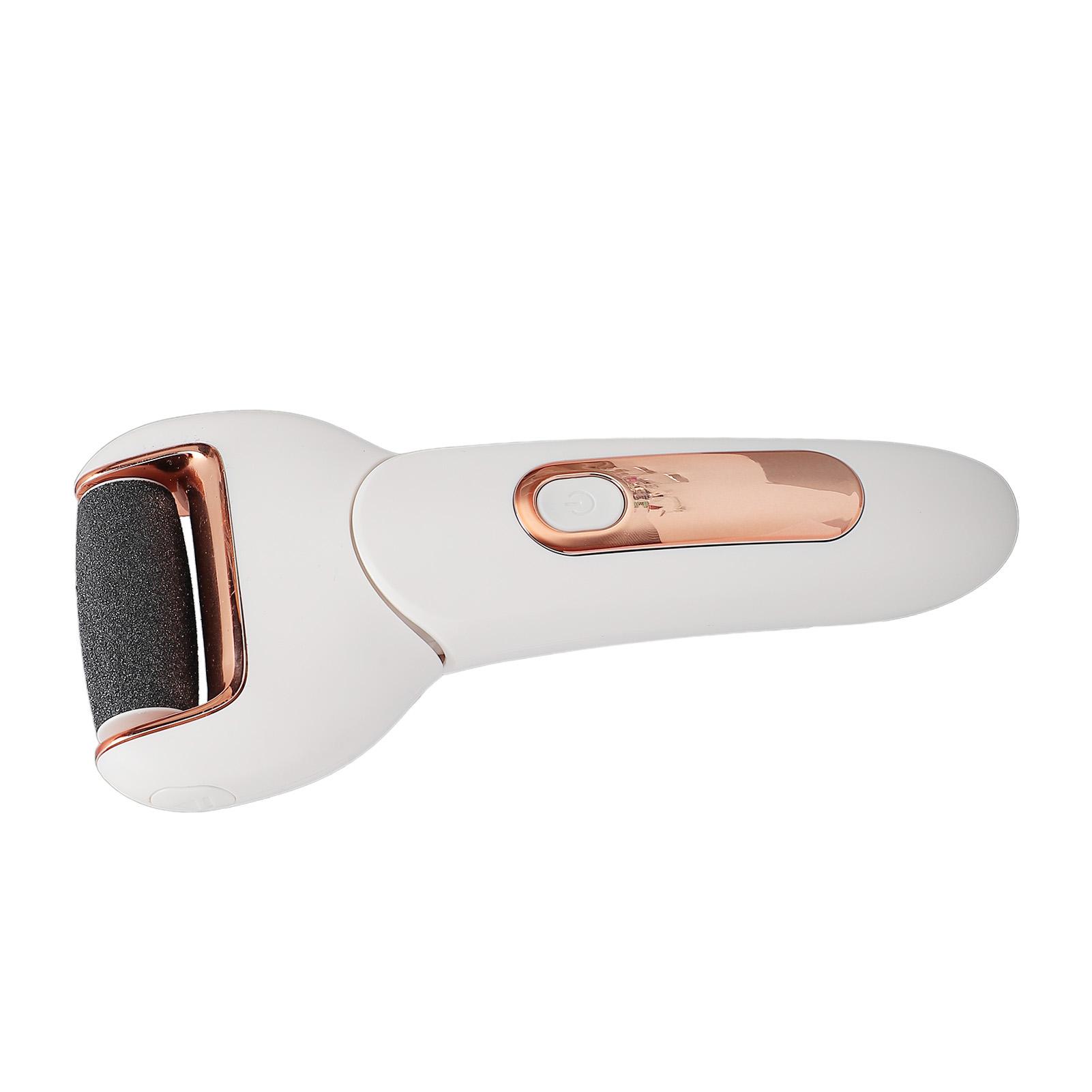 

Электрическая пилка для удаления мозолей на ногах, инструмент для педикюра, 2 регулируемые скорости, USB-перезарядка, скребок для ног