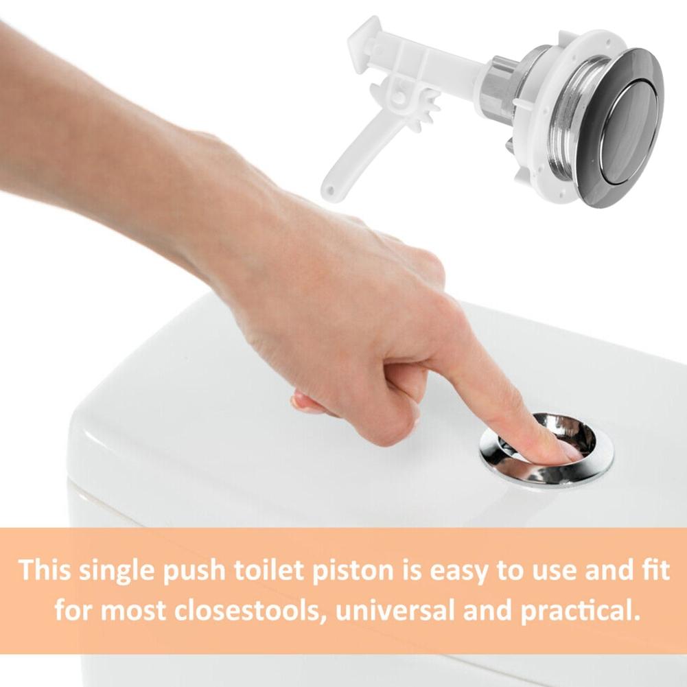 Pulsante Serbatoio WC Bagni Design a Pulsante Singolo 38mm