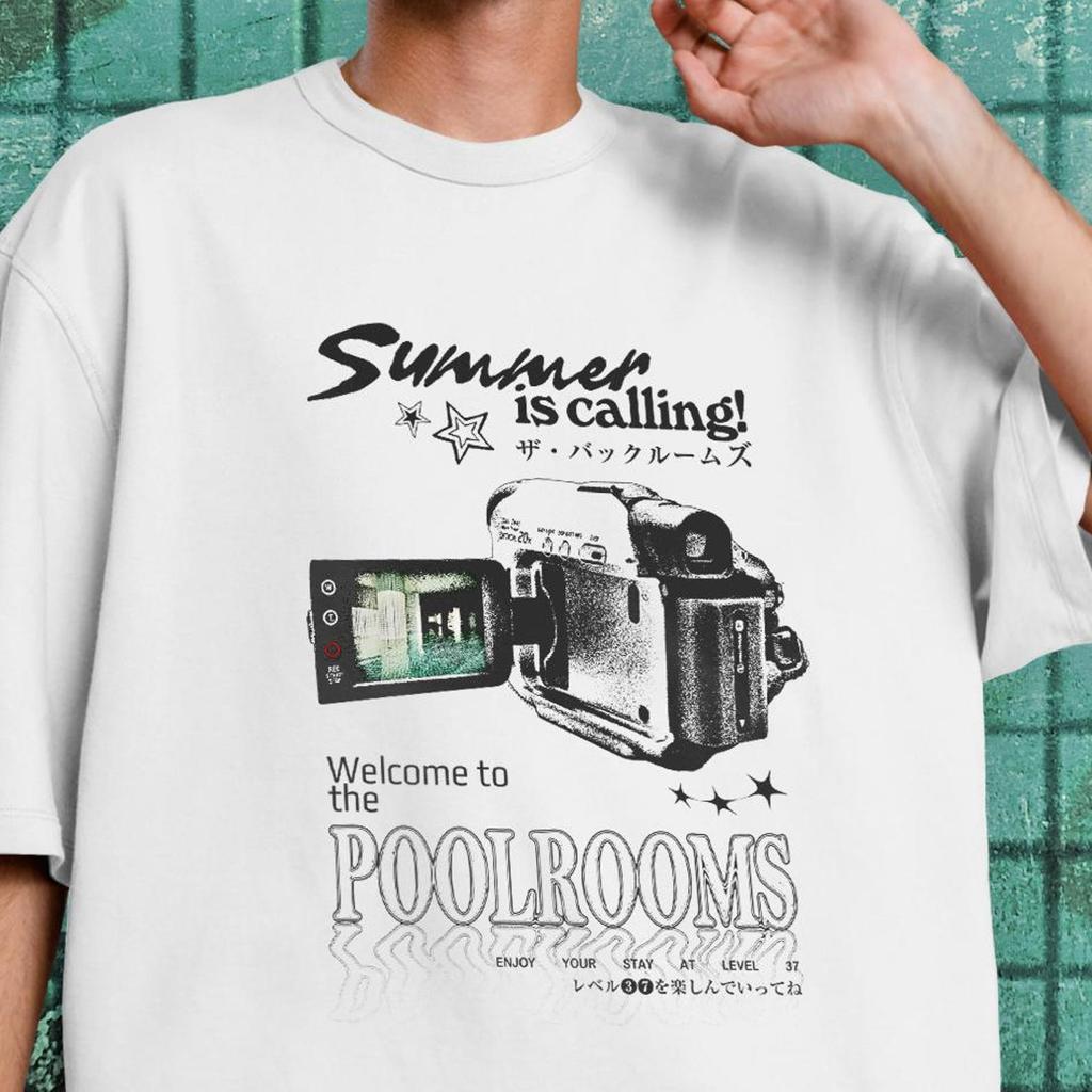 Backrooms Level 37 Poolrooms T-Shirt | Liminal Dreamcore Vaporwave Shirt
