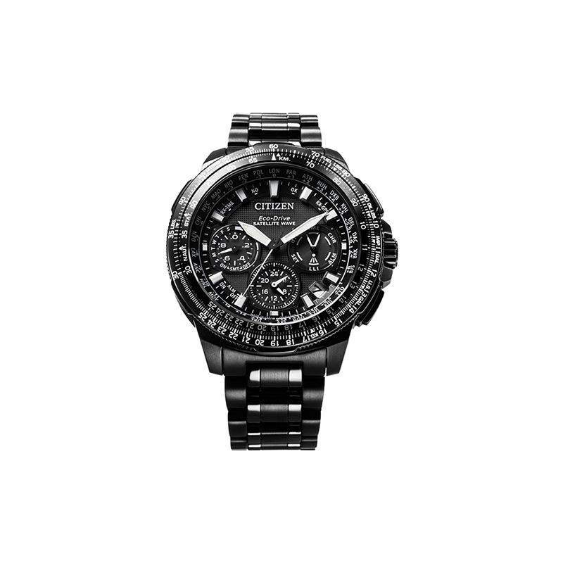 

CITIZEN Eco-Drive Series Perpetual Calendar Satellite Time Synchronization Multi-Function Business Sports and Leisure Solar Quartz Steel St CC9025-51E чорний