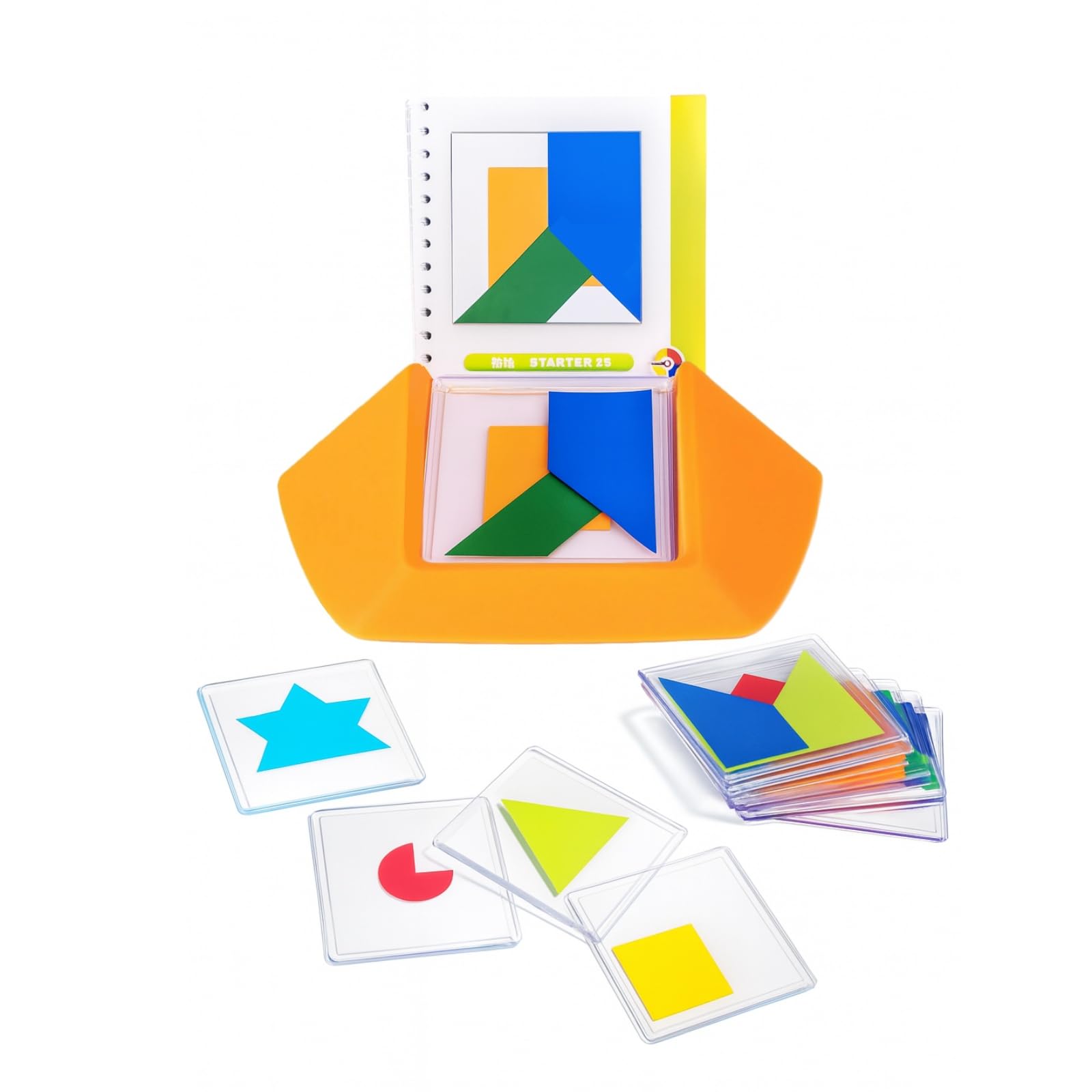 

Walk Educational Puzzle Toy for Ages to Play Again and Stacking 3D Gift for Girls and Improves Spatial Awareness and Concentration Theme Cards
