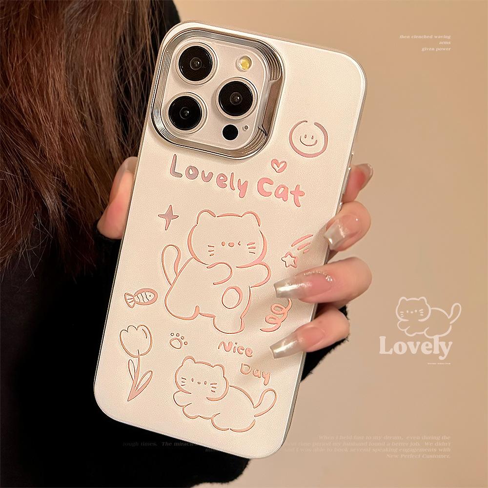 

Cute Kitten Case for iPhone 13 iPhone 15 iPhone 16 Pro Max iphone 11
