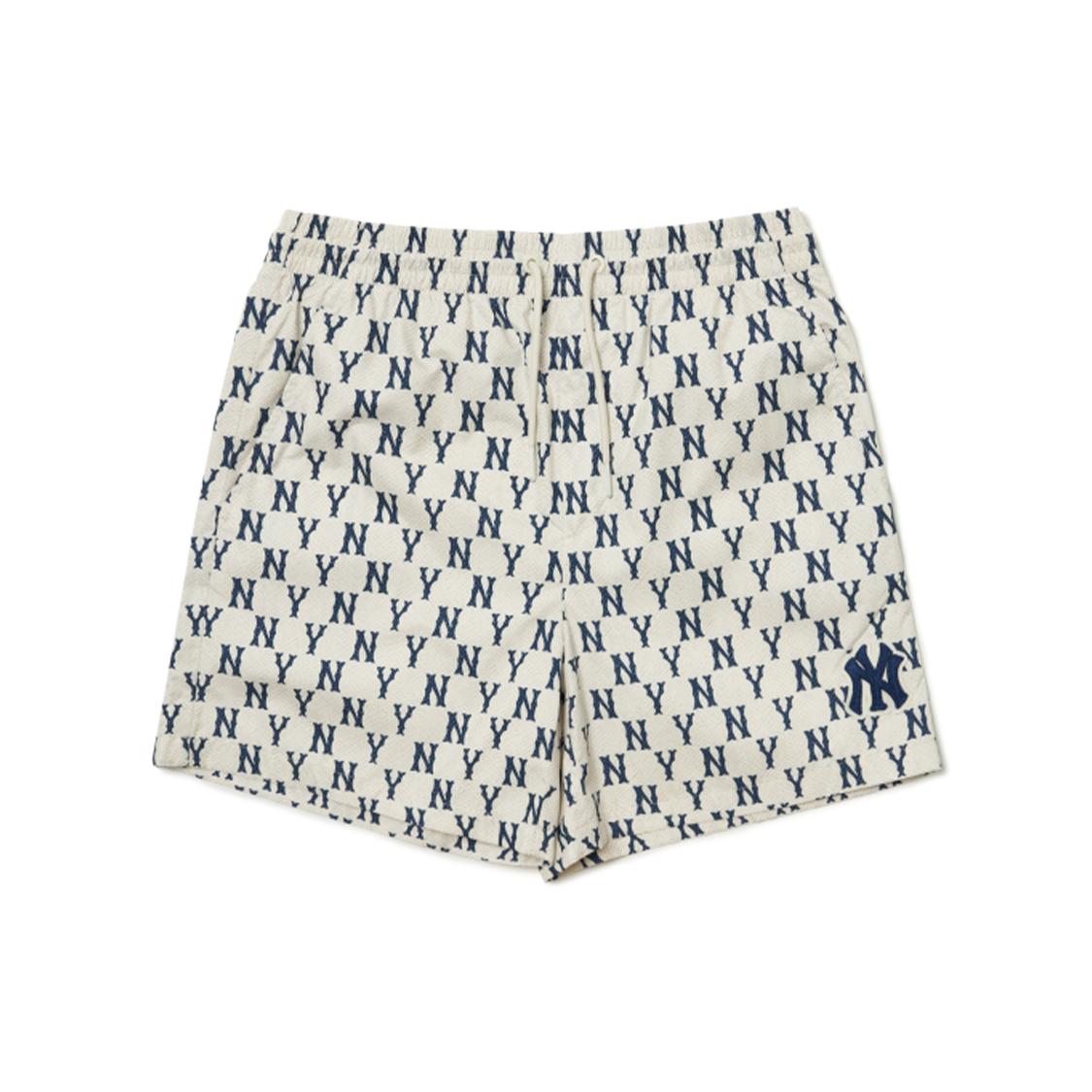 

New MLB Casual Shorts Unisex White 3ASMM0123-50CRS S