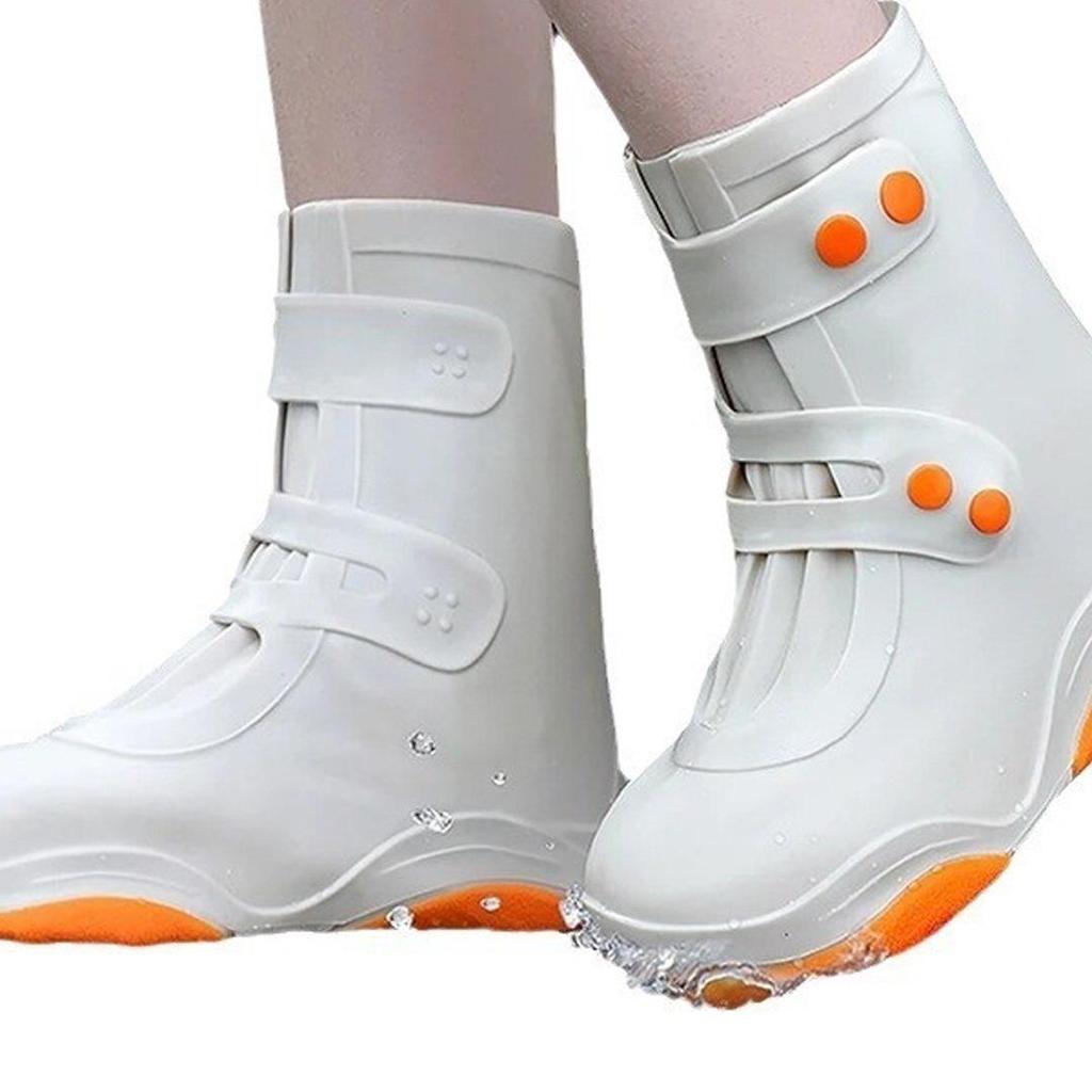 Waterproof Non-Slip Silicone Shoe Covers for Men & Women - Durable and Thickened for Outdoor Rainy Days