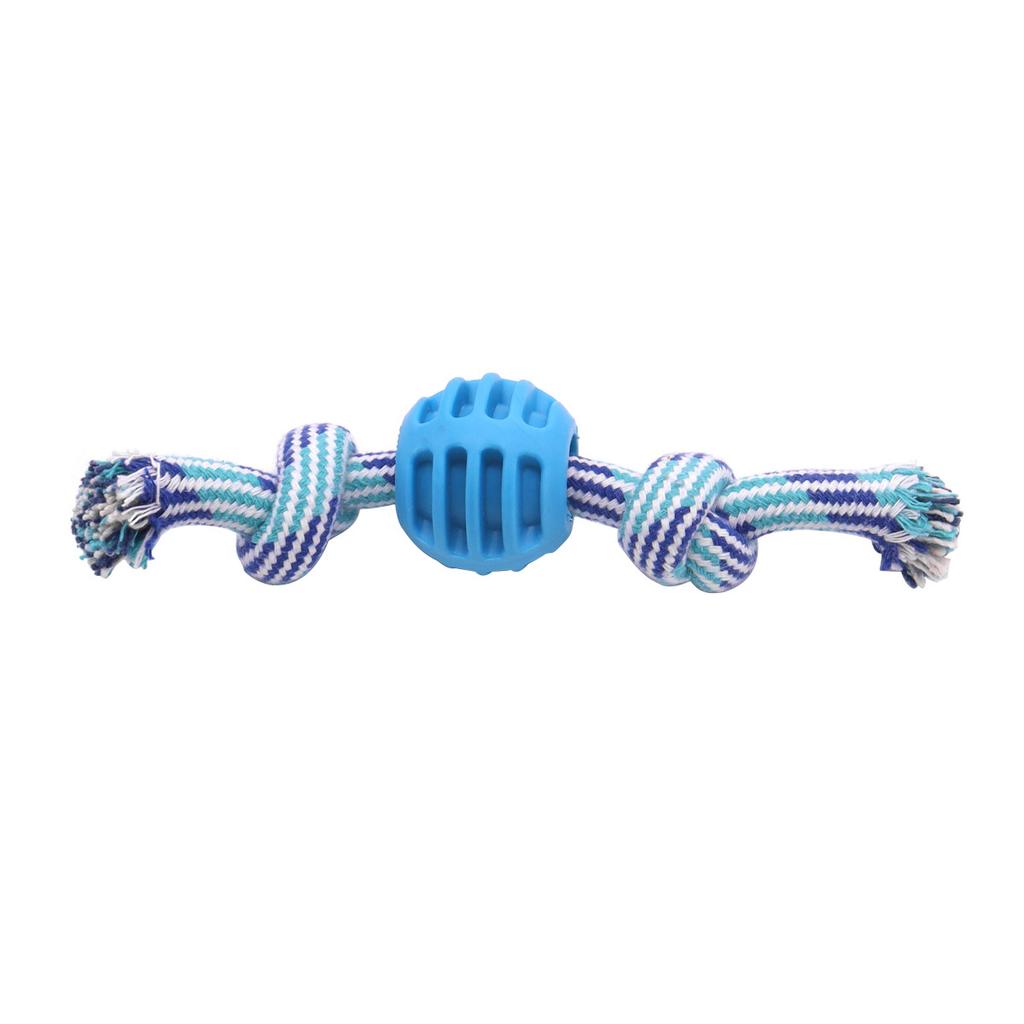 Sugar Shape Dog Toys Puppy Double Cotton Chew Knot Dog Toy Pet Dogs Clean Teeth Durable Braided Bone Rope Dog Toys Pet Supplies