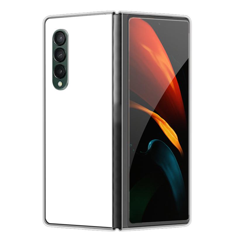 Etui na Galaxy Z Fold 7 6 5 3 4 2 Przezroczyste Twarde Składane Luksusowe Malowane Dla Samsunga Z Fold 7 Fold Specjalne Fold2 Przezroczyste Etui