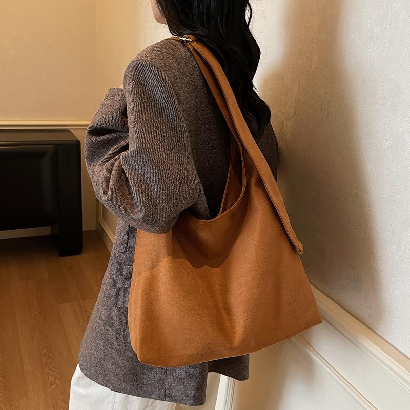 Niche Bags: Women's Large-capacity Single-shoulder Bag, College Student Class Bag, Commuter Tote Bag