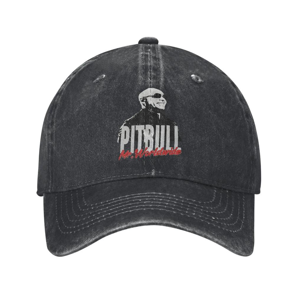 Pitbull Mr Worldwide Tour 2026 Baseball Caps Accessories For Men Women Adjustable Trucker Hats