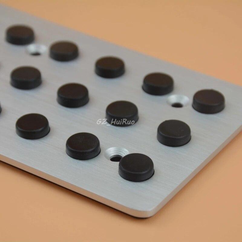 Accessory For Suzuki Swift 2006-2012 New Sport Aluminium AT/MT Fuel Gas Accelerator Brake Foot Rest Pedal Pad Styling Sticker