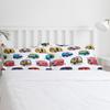 Cute Cartoon Car Bedding Set 3pcs Boys Girls Duvet Cover Pillowcase Kids Adult Quilt Cover Double Bed Set Home Textile