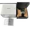 Seiko SEIKO 15 Second Chronograph Quartz Watch Men's SBTR017 Green Brown Leather