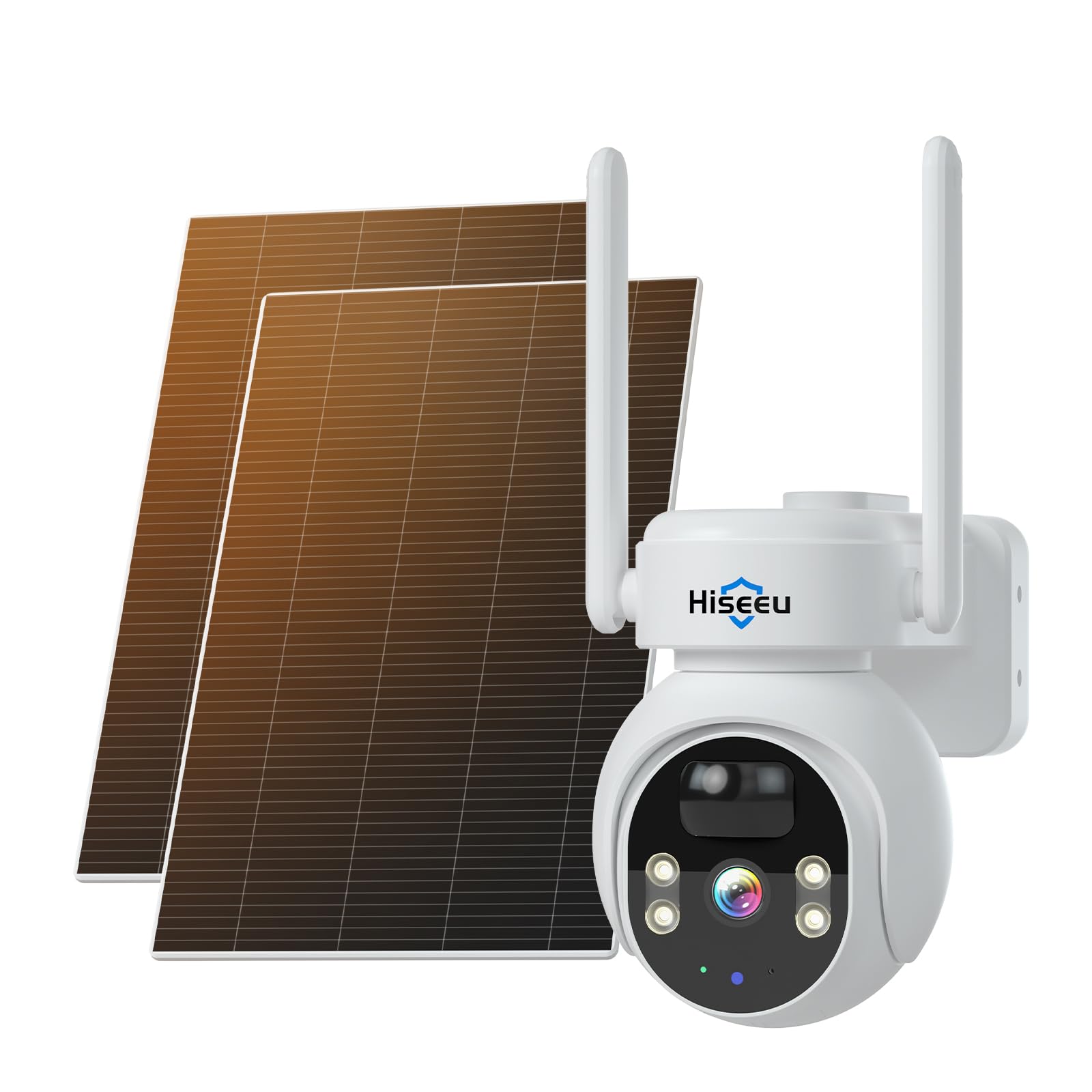 

Година безперервного запису Повністю бездротова сонячна панель Hiseeu 10000mAh Сонячна безпека Бездротова безпека Без електропроводки 4 мільйони USB-панелі Зарядка IP65 App