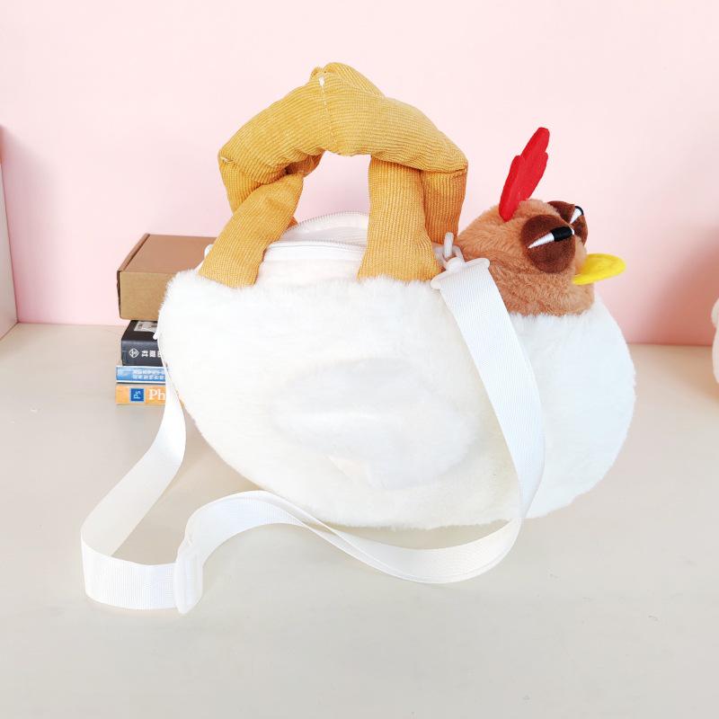 Gogo Chicken Cartoon Celebrity Handbag – Large Capacity Cute Crossbody Bag Gift