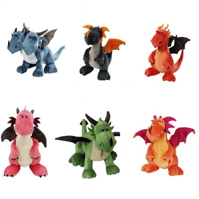 35 cm Niedliche Dinosaurier Plüschtiere Doppelköpfige Tiere Ausgestopfte Puppen Cartoon Anime Zweiköpfiger Drache Für Kinder Kinder Jungen Geschenk