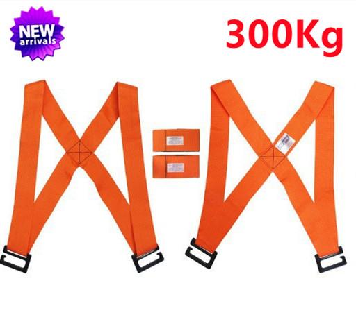 

2 шт. ремни для переноски мебели, плечевые, предплечные, веревка для переноски, подъем тяжелой мебели, транспортный ремень, веревки, подъемный шнур, ремень для перемещения оранжевый