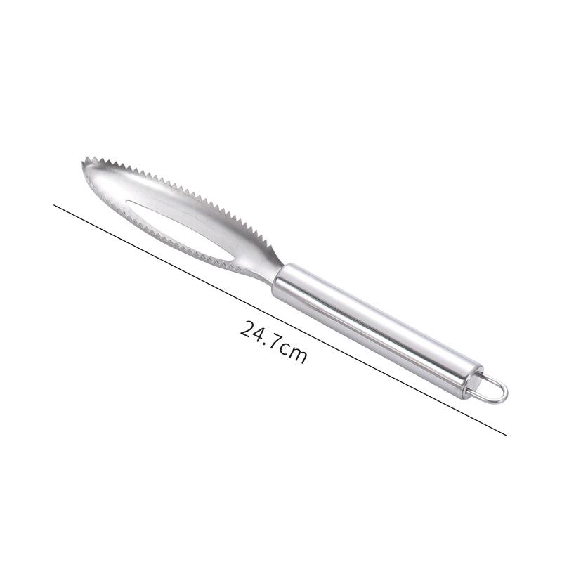 Fish Scales Scraping Kitchen Fish Cleaning Knife Cutter Stainless Scaler For Fish Cleaning Tools Fish Skin Brush Kitchen Gadgets