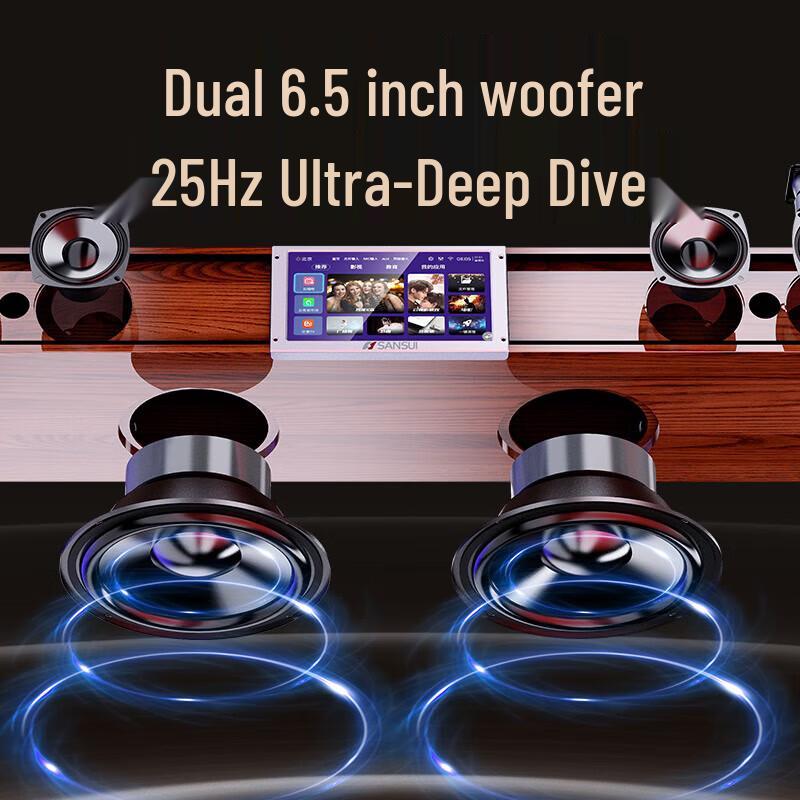 SANSUI DV-93P Home KTV Soundbar System CN Plug (adapter Included)