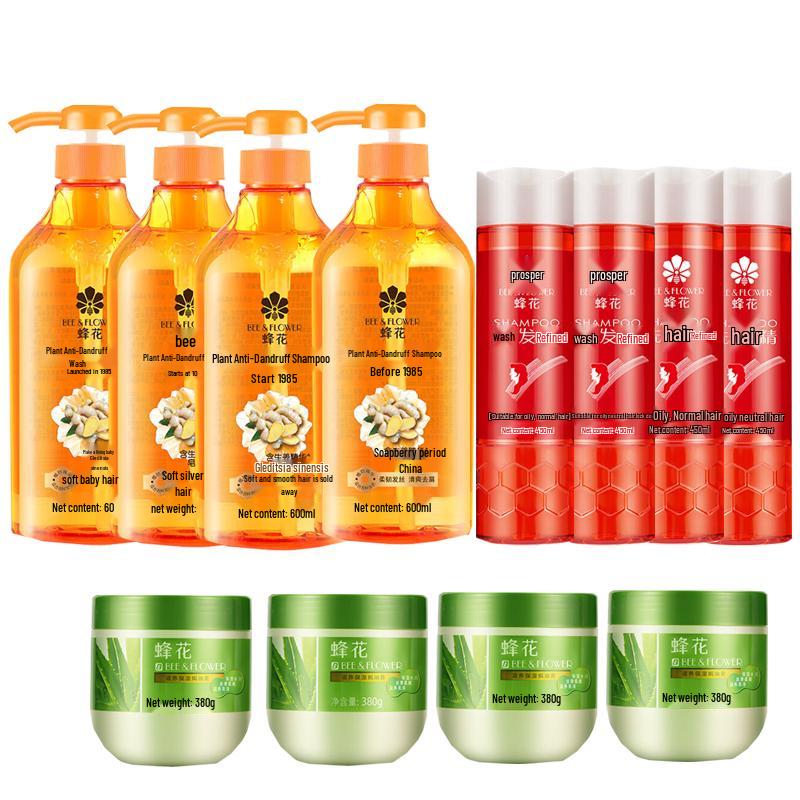 

Bee Flower Plant Anti-Dandruff Hair Care Bundle