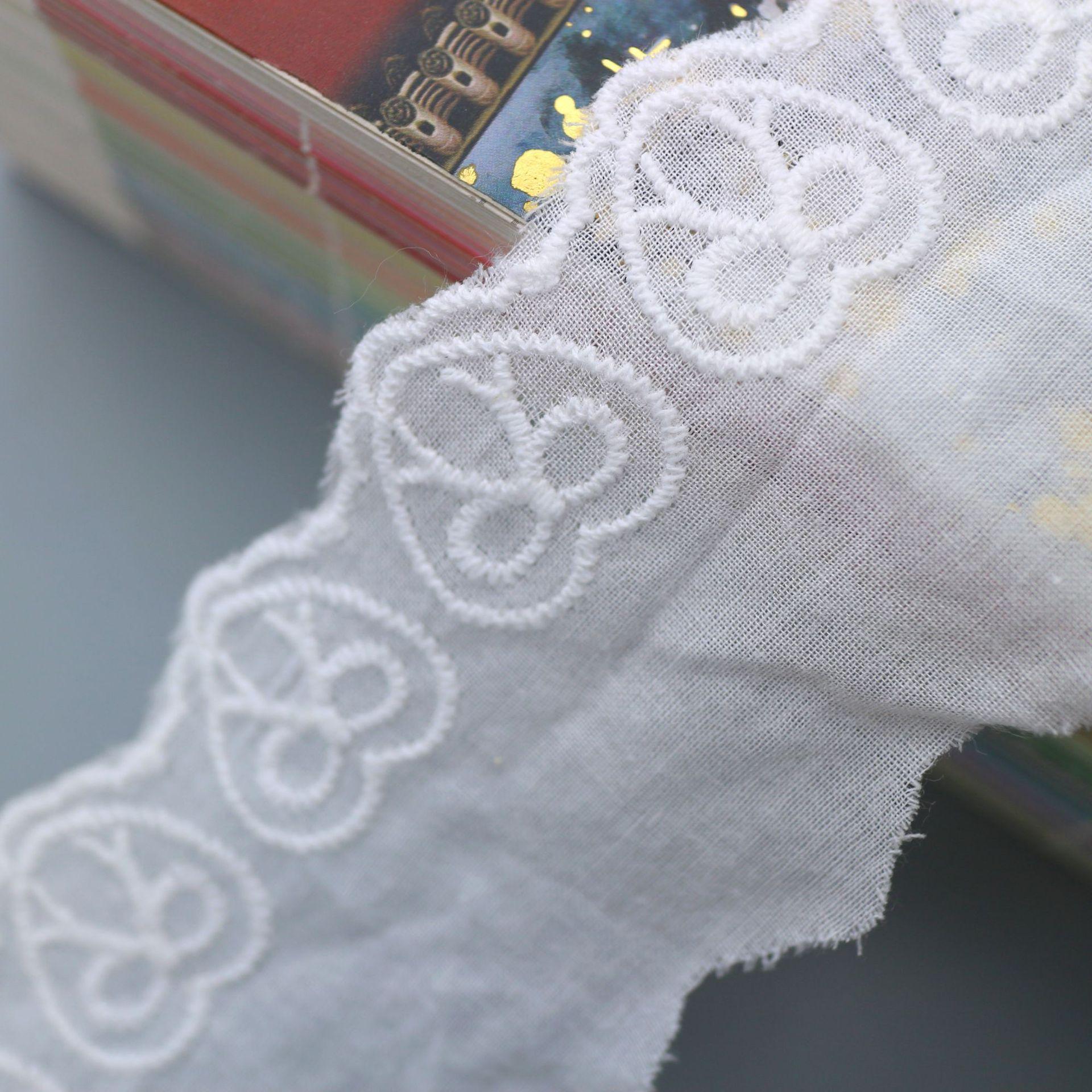 Lace Clothing Accessories, Children S Clothing, Cuffs, Accessories, Embroidery, Love Bow, Barcode Embroidery, Embroidery Lace OL2485