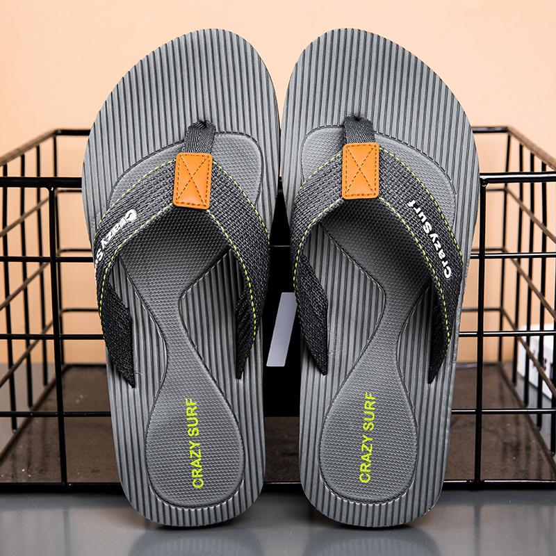 

Модные мужские шлепанцы PARZIVAL, мужские шлепанцы, модные мужские сандалии, уличные пляжные шлепанцы, мягкие летние шлепанцы, размеры 40-45 45 серый